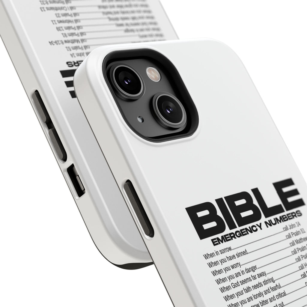Bible Emergency Numbers Case